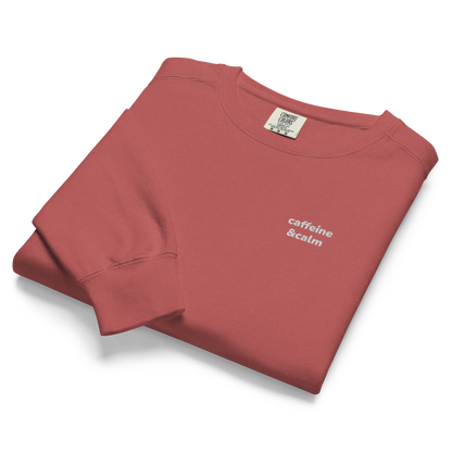 caffeine&calm - Heavyweight Crewneck