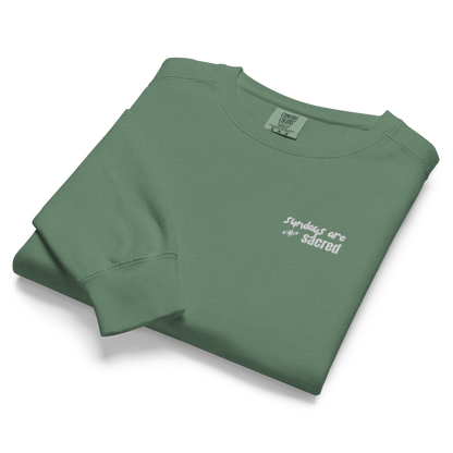 Sundays are Sacred - Heavyweight Crewneck