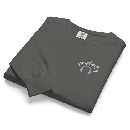 Simplicity - Heavyweight Crewneck