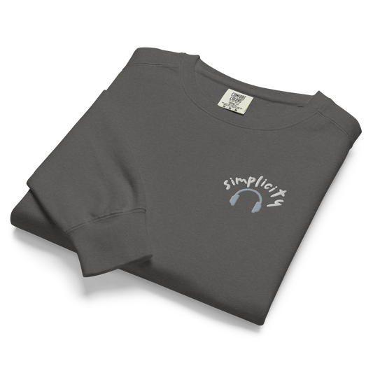 Simplicity - Heavyweight Crewneck