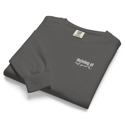 Thriving at Half Speed - Heavyweight Crewneck