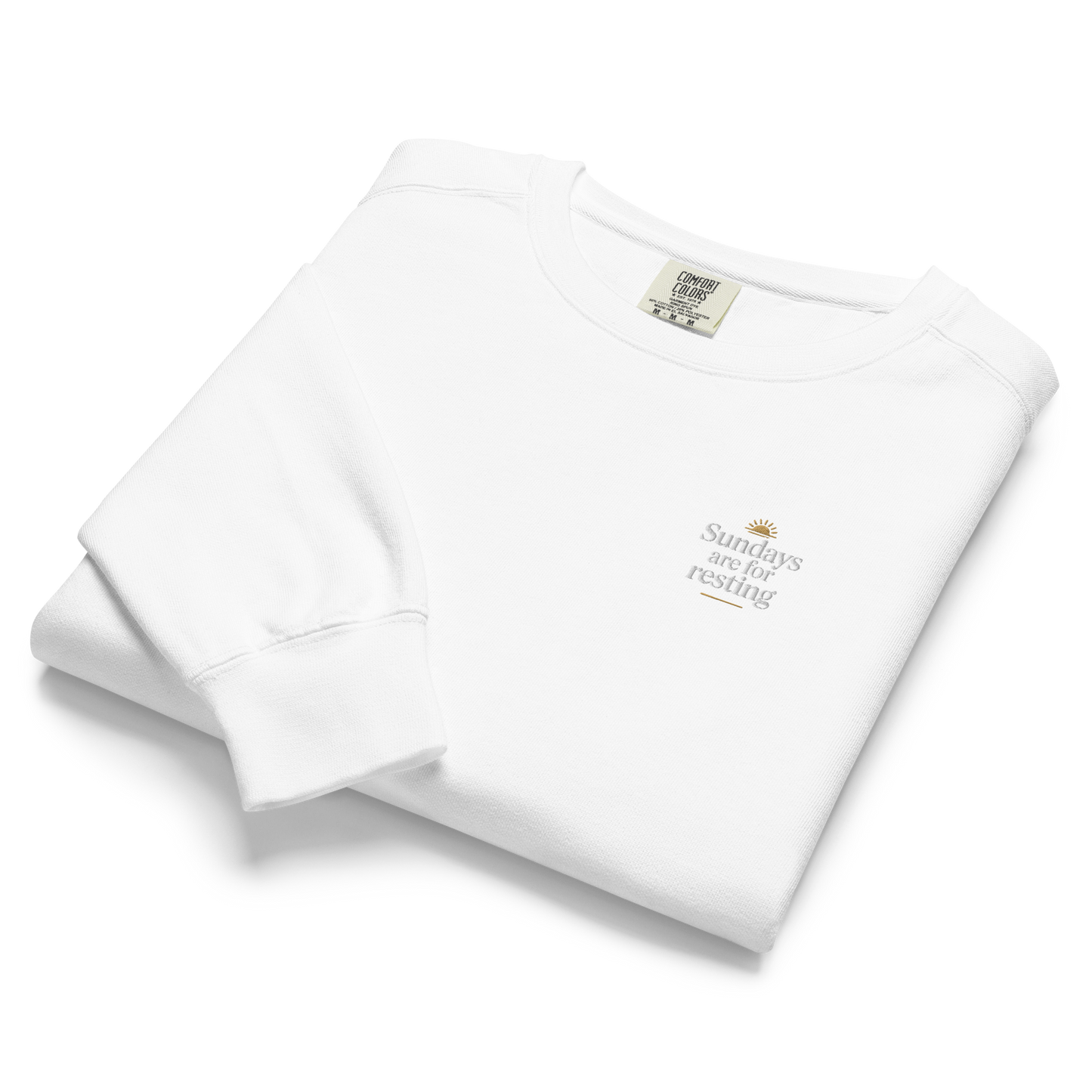 Sundays are for Resting - Heavyweight Crewneck